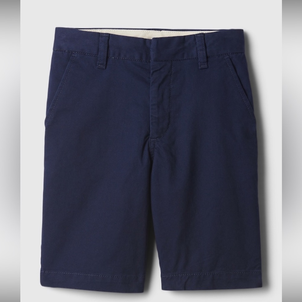 NWT, Gap, Boys uniform shorts bundle, 4 pairs size 7 slim.